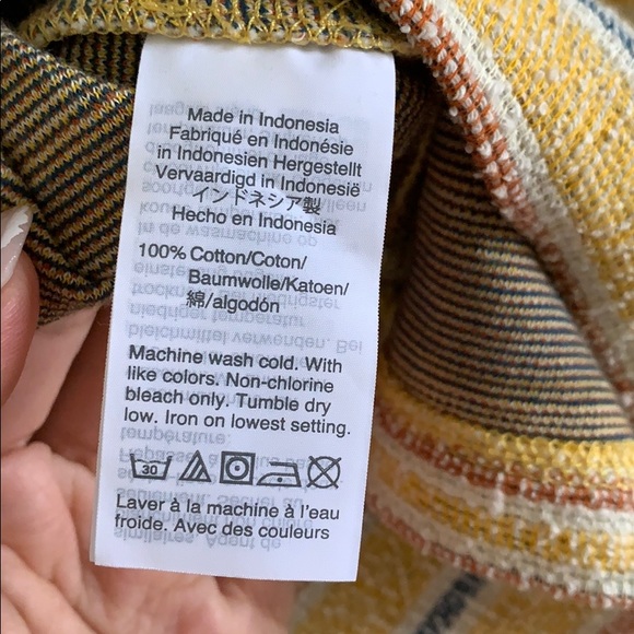 Madewell Texture & Thread Tie Front Tank Small - Picture 10 of 10